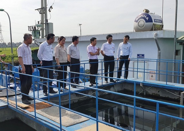 Ban Đô thị: Giám sát việc xử lý nước thải tại khu, cụm công nghiệp trên địa bàn huyện Thanh Oai